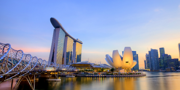 Singapore harbour