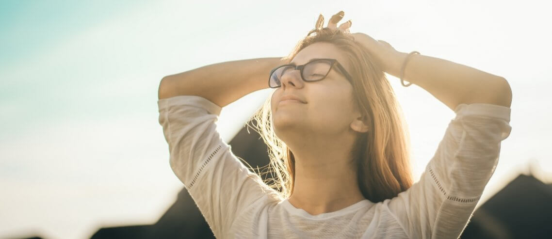 Woman relaxing